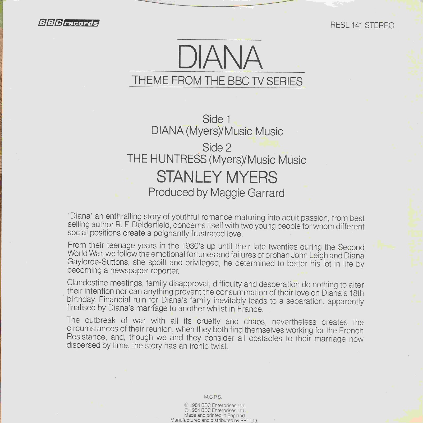 Back cover of RESL 141